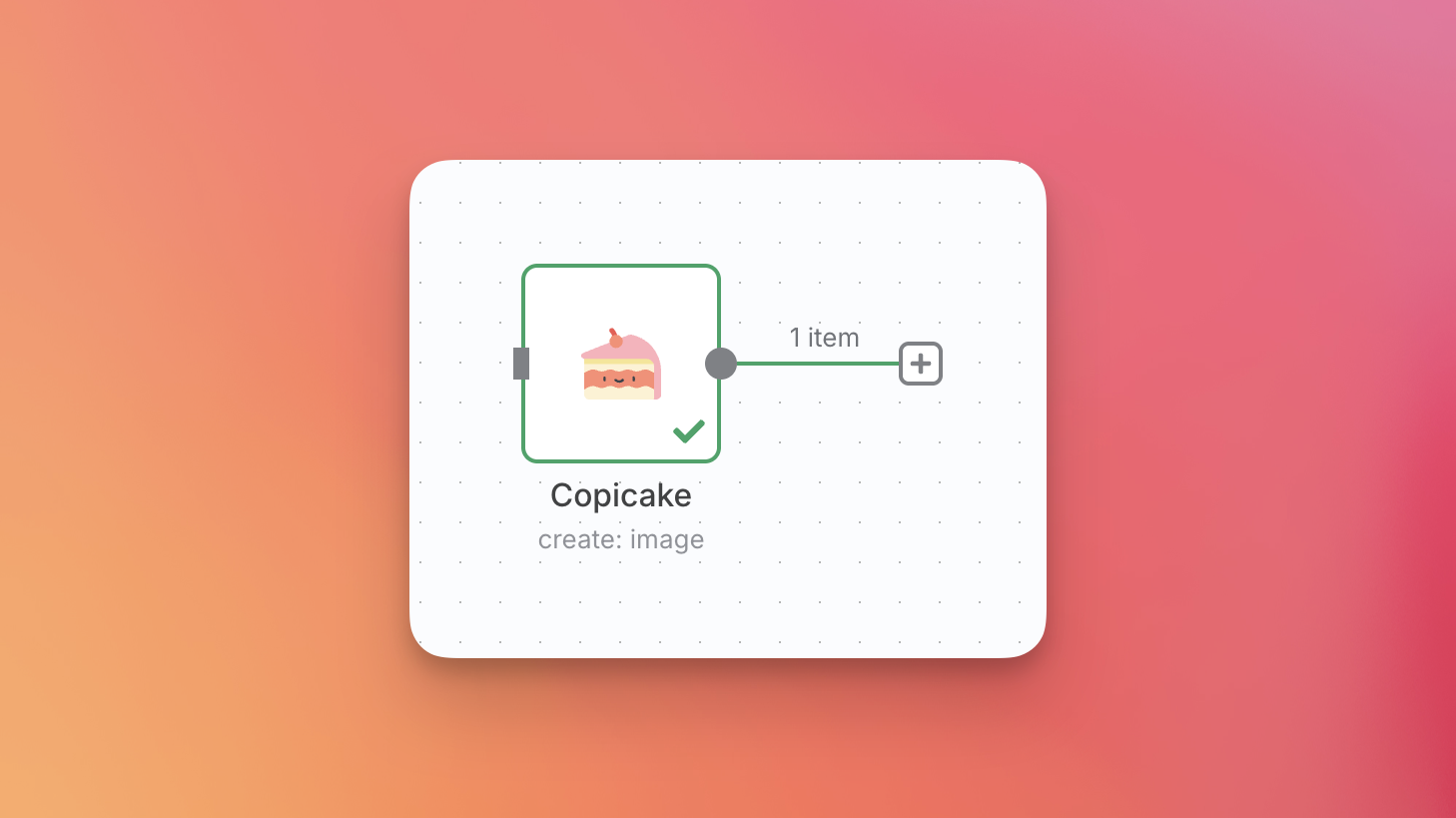 Node executed successfully