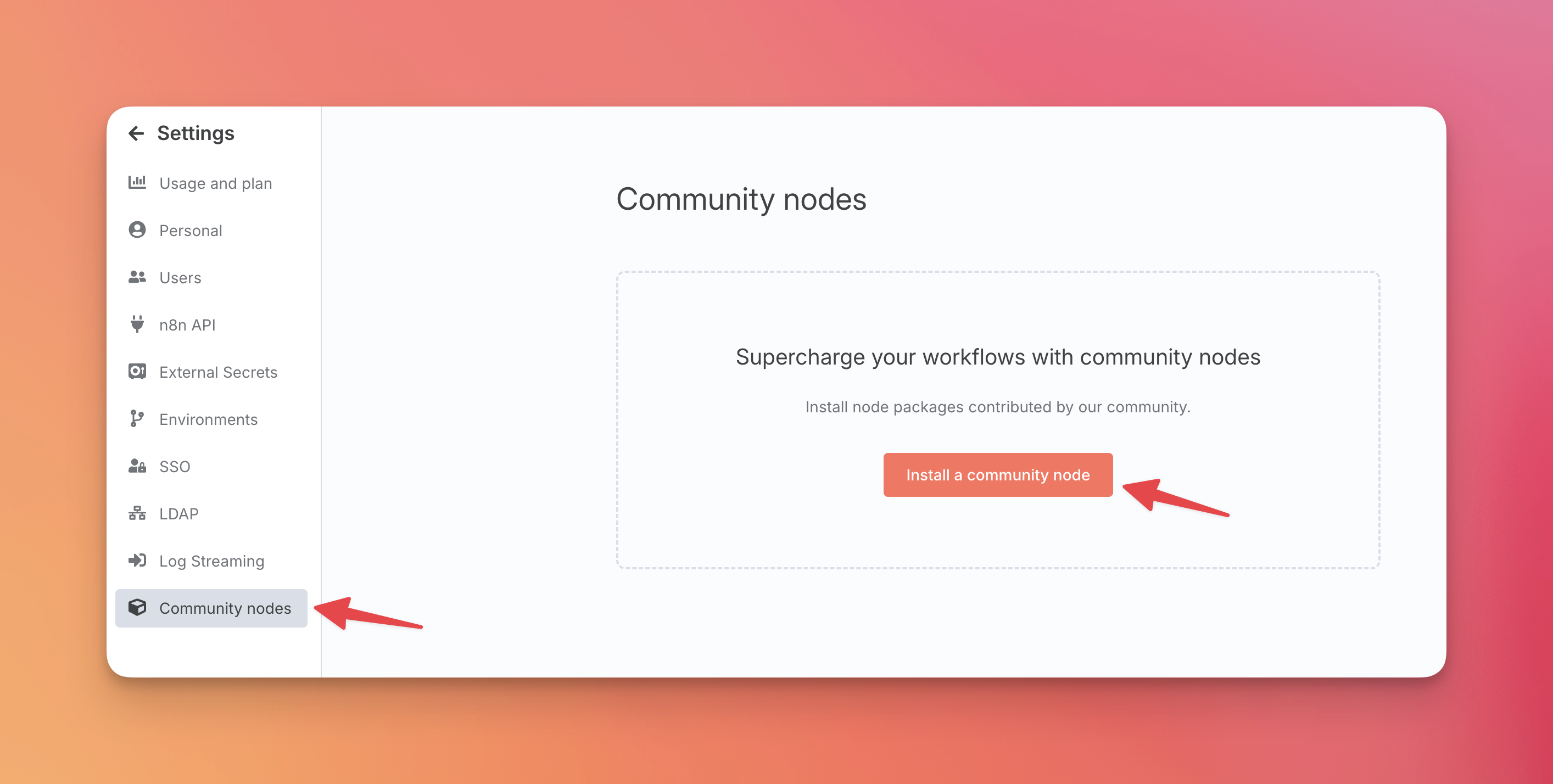 Find Community Nodes